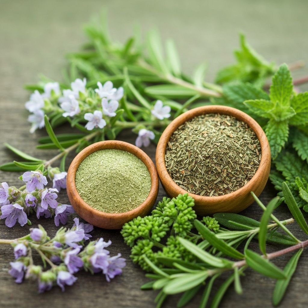 Traditionelle Wellness-Pflanzen